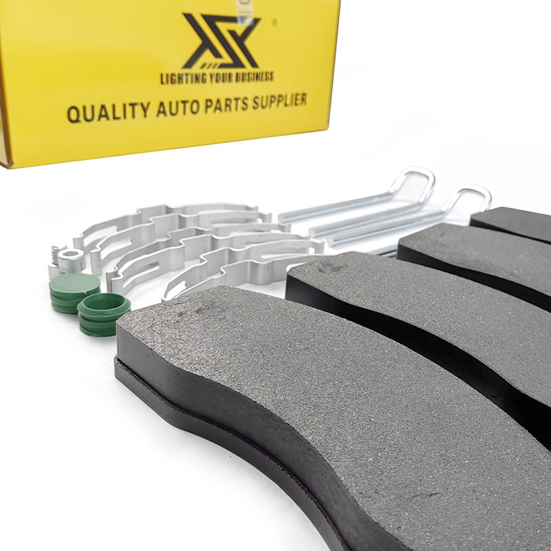 Rear Brake Pads Disc Brake Pad Kit with OEM A008 420 6320 A0014215210 for Mercedes Benz Truck T9315F