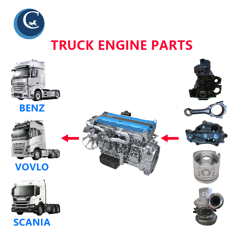 OEM Standard Quality More Than 2000 Items Truck Parts for Benz